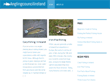 Tablet Screenshot of anglingcouncilireland.ie